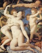 Agnolo Bronzino An Allegory oil painting on canvas